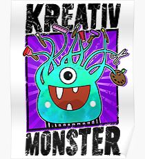 Creative Monster - Crazy Craft Fan Poster