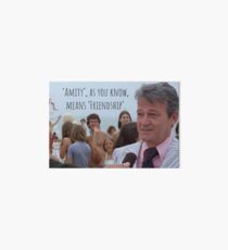 Mayor Vaughn - Jaws Art Board