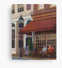 Corner Restaurant Canvas Print