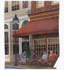 Corner Restaurant Poster