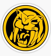 Mighty Morphin Power Rangers - White Ranger Logo Sticker