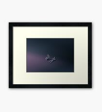 you & me Framed Print
