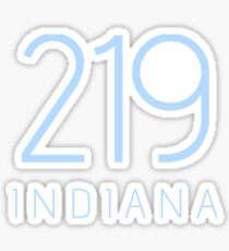 INDIANA 219 • KOLUMBIEN BLAU Sticker