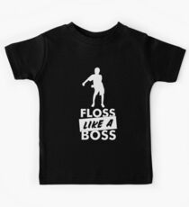 Floss Like A Boss - Flossing Dance Move Kids T-Shirt