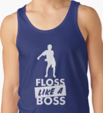 Camiseta de tirantes Floss Like A Boss - Movimiento de baile con hilo dental