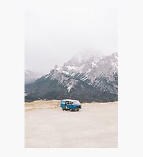 Life on the road - Dolomites Collection Photographic Print