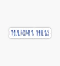 mamma mia! Sticker
