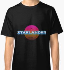 STARLANDER - Metallic Logo with sun Classic T-Shirt