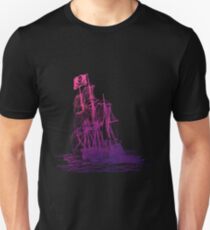 Ghost Ship Pink Unisex T-Shirt