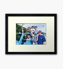 BTS Summer 2018 (Group Poster) Framed Print