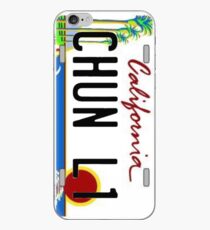 Plates Say Chun Li iPhone Case