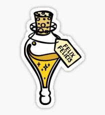 Felix Felicis Liquid Luck Potion. Magic Spell Sticker
