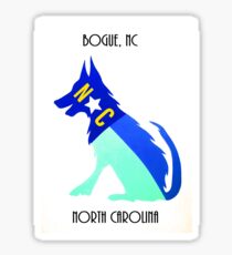 NC Dog Bogue NC Sticker