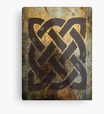Das Dara Celtic Symbol Metallbild