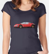 33 Stradale Women's Fitted Scoop T-Shirt