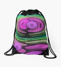 Close together, abstract fractal wallart Drawstring Bag