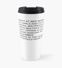 Sammi Anonymous Letter Travel Mug