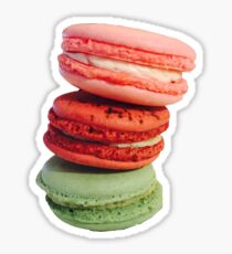 Leaning Tower of Macarons Sticker