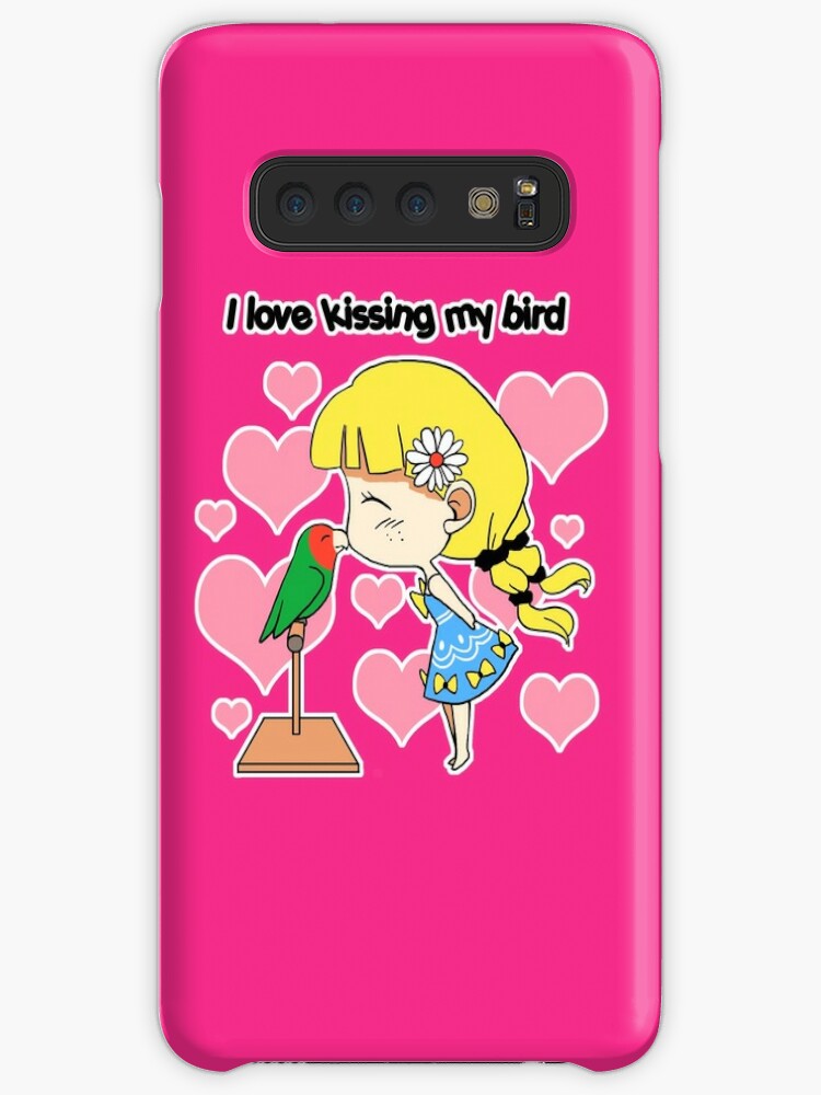 Crazy Bird Lady Samsung S10 Case