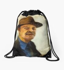 Suddenjim With Fedora Drawstring Bag