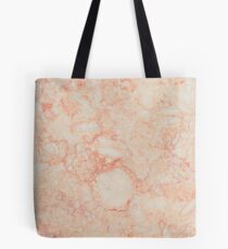 Timeless Rose Pink Marble Tote Bag