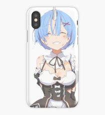 Re:Zero Hurt Oni Rem iPhone Case