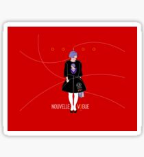 OOIOO Tokyo Fashion Wear rouge Sticker