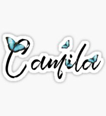 Camila X Butterflies Sticker