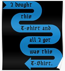 This T-shirt Poster