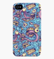 Eyeballs and Teeth Pattern iPhone 4s/4 Case