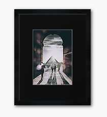 Pariser Tür Gerahmtes Wandbild