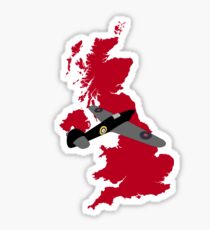 British Fighter Sticker