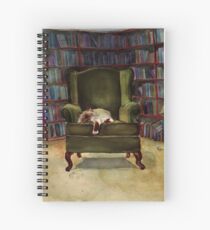 Monkey the Cat Spiral Notebook