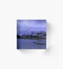 Misurina Lake Acrylic Block