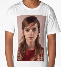 Emma Watson - Portrait Long T-Shirt