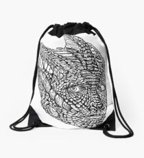 Madame Vastra Drawstring Bag