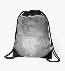 Nuclear Age Manipulations Drawstring Bag