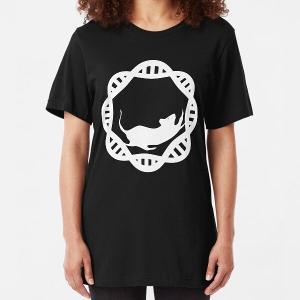Mr. DNA White Slim Fit T-Shirt