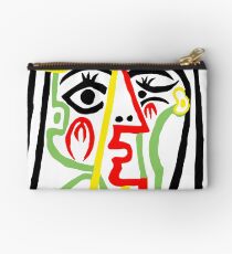 Pablo Picasso, Jacqueline with Straw Hat 1962, Artwork for Posters Prints Tshirts Women Men Kids Zipper Pouch