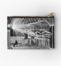 Nikola Tesla History Studio Pouch