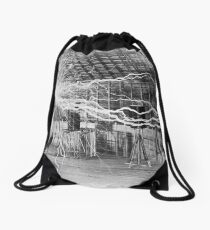Nikola Tesla History Drawstring Bag