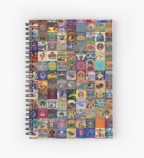 Grateful Dead Album Covers Spiral Notebook