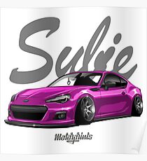 Subie (pink) Poster