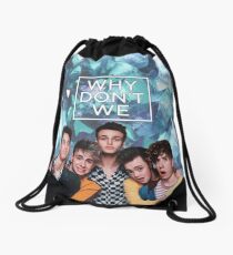 why dont we Drawstring Bag