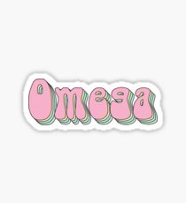 Omega - stacked Sticker