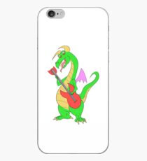 Guitar Playing Dragon iPhone Case