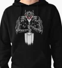 Black Swordsman Pullover Hoodie