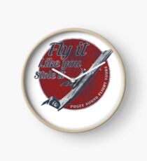 Fly It Like You Stole It Clock