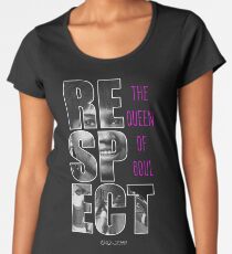 Aretha Respect Tribute Women's Premium T-Shirt