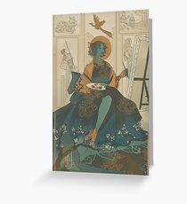 Jester 01 Greeting Card